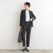 インディヴィ(INDIVI)の【洗える／UVケア／SETUP可能】テーパードパンツ6