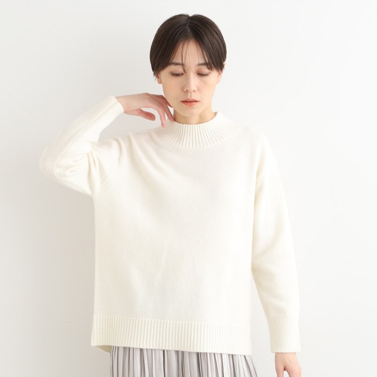 洗える／ウール混】ハイネックニット（ニット/セーター） | INDIVI（インディヴィ）| ワールド オンラインストア | WORLD ONLINE  STORE