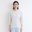 インディヴィ(INDIVI)の【洗える】スクエアドット柄ブラウス10
