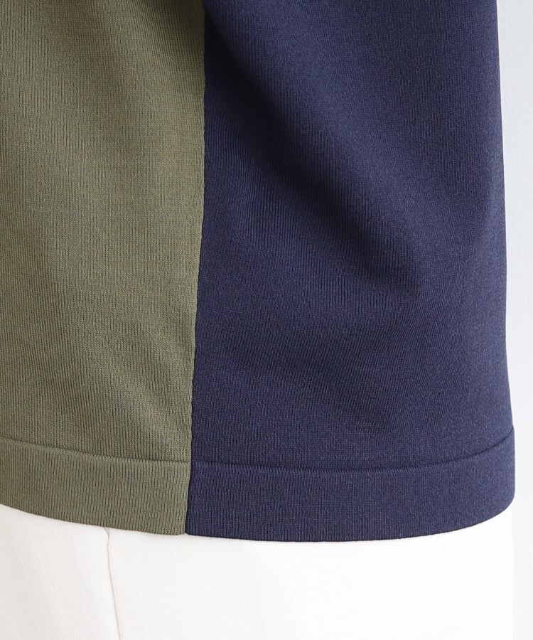 インディヴィ(INDIVI)の【洗える／バイカラー】Tシャツライクニット19