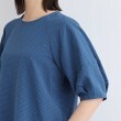 インディヴィ(INDIVI)の【洗える／バイカラー】ランタンスリーブブラウス19