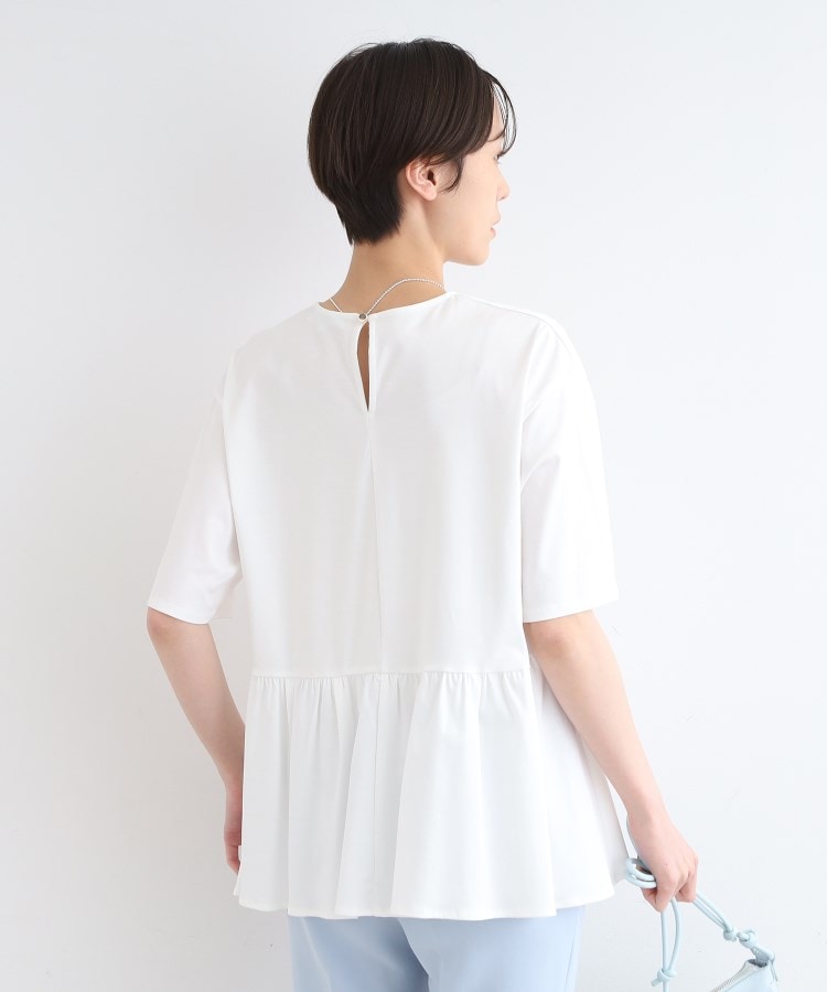 インディヴィ(INDIVI)の【洗える】ティアードデザイントップス3