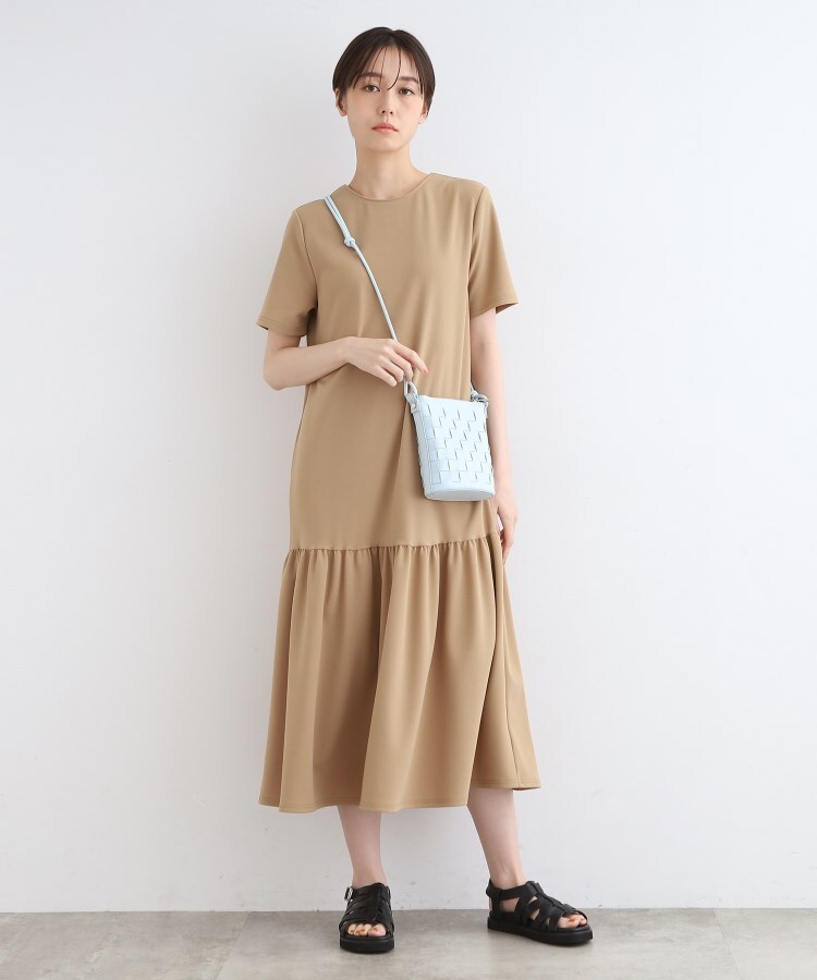 インディヴィ(INDIVI)の【洗える】ティアードデザインワンピース8