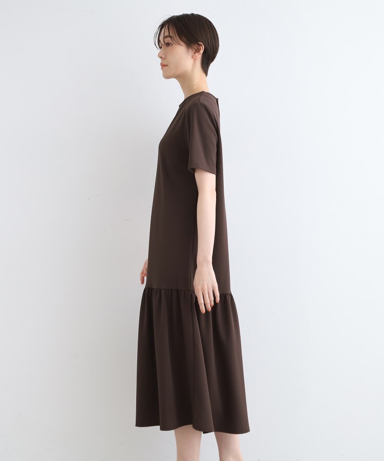 インディヴィ(INDIVI)の【洗える】ティアードデザインワンピース15