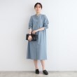 インディヴィ(INDIVI)の【洗える／羽織り】デニムライクシャツワンピース3