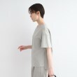 インディヴィ(INDIVI)の【洗える／SETUP可能】メランジ素材Tブラウス10