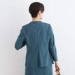 インディヴィ(INDIVI)の【SETUP可能】麻調ノーカラージャケット11