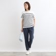 インディヴィ(INDIVI)の【洗える】サマータックテーパードパンツ8