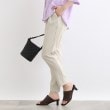 インディヴィ(INDIVI)の【洗える】サマータックテーパードパンツ10