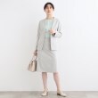 インディヴィ(INDIVI)の【洗える】シアーストライプ袖コンシャスブラウス20