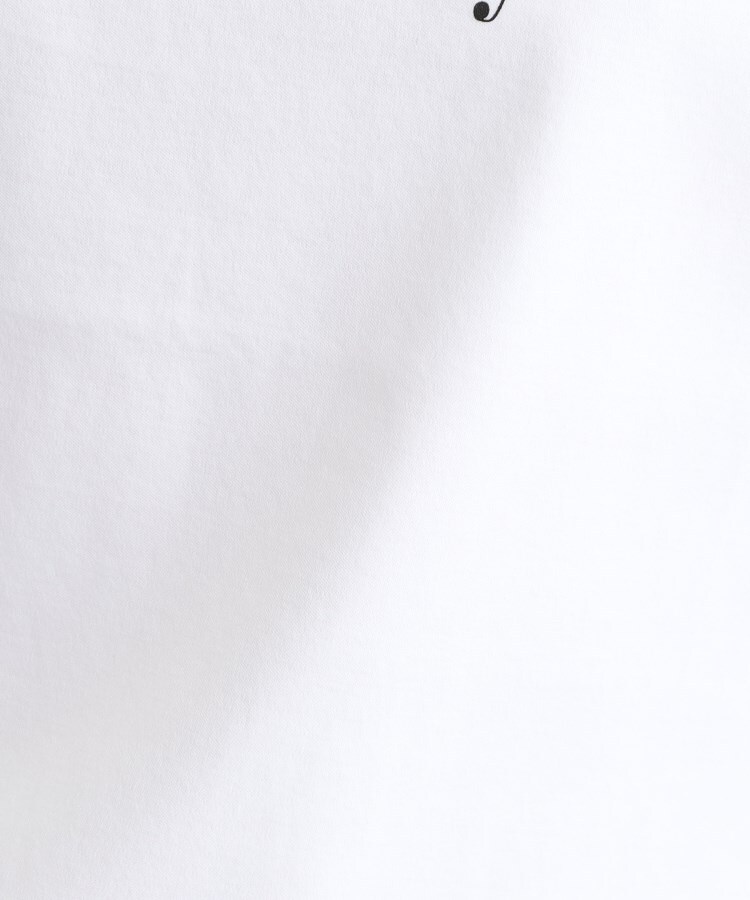 インディヴィ(INDIVI)の【洗える】VネックロゴTシャツ5
