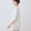 インディヴィ(INDIVI)の【洗える】着流しジャージカーディガン10