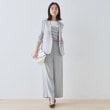 インディヴィ(INDIVI)の【通勤スーツ】ドライタッチワイドパンツ12