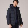 タケオキクチ(TAKEO KIKUCHI)の【735フィルパワー】グレンチェック ダウンブルゾン ネイビー(294)