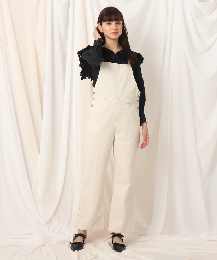 デニムサロペット オールインワン サロペット Couture Brooch クチュールブローチ ワールド オンラインストア World Online Store