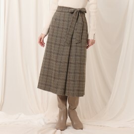 クチュールブローチ(Couture Brooch)のモールチェック タイトスカート ミモレスカート