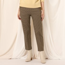 クチュールブローチ(Couture Brooch)のアルガンオイル配合ハイストストレッチパンツ 6～9分丈パンツ