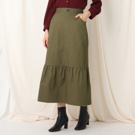 クチュールブローチ(Couture Brooch)のティアードワークスカート マキシ・ロングスカート