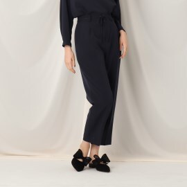 クチュールブローチ(Couture Brooch)のダブルクロスストレートパンツ 6～9分丈パンツ