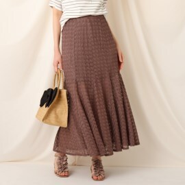 クチュールブローチ(Couture Brooch)のクロシェマーメイドスカート マキシ・ロングスカート