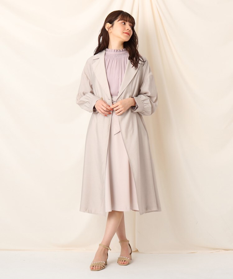 シアーロングコート チェスターコート Couture Brooch クチュールブローチ ワールド オンラインストア World Online Store