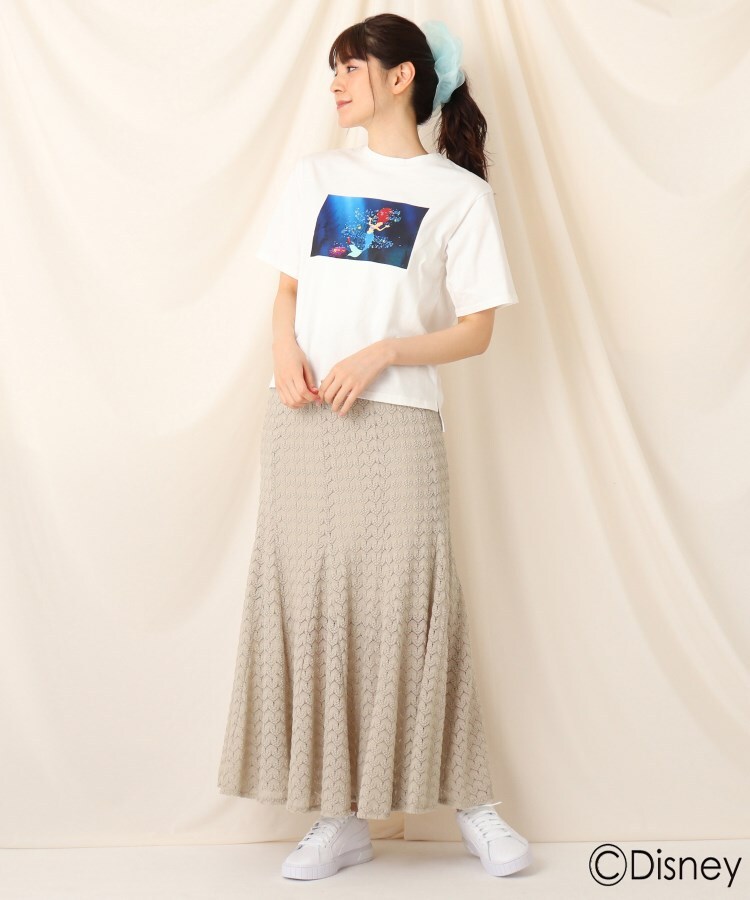 ディズニープリンセス アリエル プリントtシャツ ｔシャツ Couture Brooch クチュールブローチ ワールド オンラインストア World Online Store