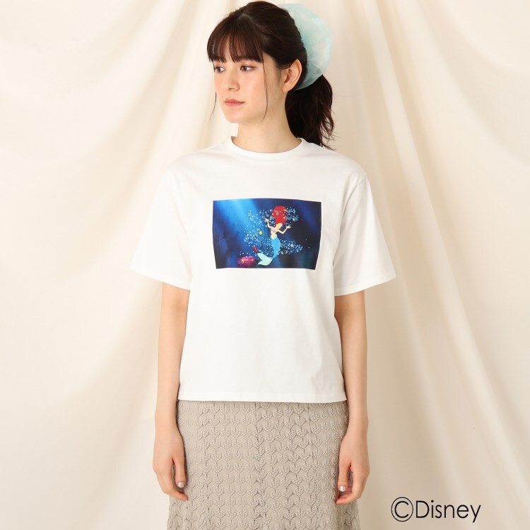 ディズニープリンセス アリエル プリントtシャツ tシャツ Couture Brooch クチュールブローチ ワールド オンラインストア World Online Store ディズニープリンセス アリエル プリントtシャツ tシャツ Couture Brooch クチュールブローチ ワールド オンラインストア World Online Store