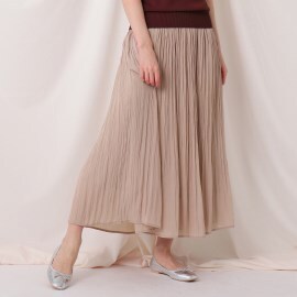 クチュールブローチ(Couture Brooch)のワッシャー消しプリーツスカート マキシ・ロングスカート