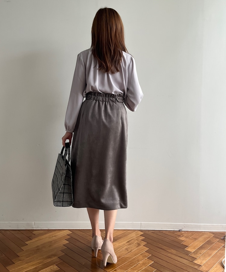 クチュールブローチ(Couture Brooch)の◆【しっとり、軽い、暖かい。】スウェード調ナロータイトスカート13