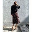 クチュールブローチ(Couture Brooch)の◆【起毛感のあるチェック柄素材であったか、きれい見え】チェック柄　ラップデザインスカート6