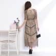 クチュールブローチ(Couture Brooch)のショルダーギャザーラッセルレースドレス10