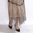 クチュールブローチ(Couture Brooch)のショルダーギャザーラッセルレースドレス19