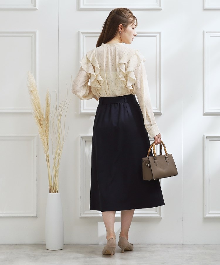 クチュールブローチ(Couture Brooch)の【大人レディな着こなしに】ボタンデザインスカート3
