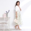 クチュールブローチ(Couture Brooch)のINCEDE メッシュレース花柄プリントスカート2