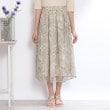 クチュールブローチ(Couture Brooch)のINCEDE メッシュレース花柄プリントスカート26