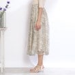 クチュールブローチ(Couture Brooch)のINCEDE メッシュレース花柄プリントスカート27