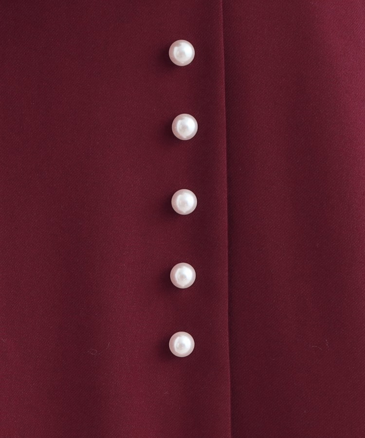 クチュールブローチ(Couture Brooch)の【通勤、オフィスにもおすすめ】リボン付きパール調フレアースカート31