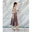 クチュールブローチ(Couture Brooch)の【通勤、オフィスにもおすすめ】リボン付きパール調フレアースカート8