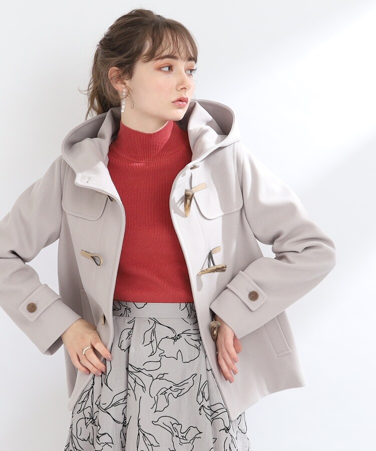 NICOLE めんどくさけれ CLUB ショートダッフルコート NICOLE めんどくさけれ CLUB ショートダッフルコート