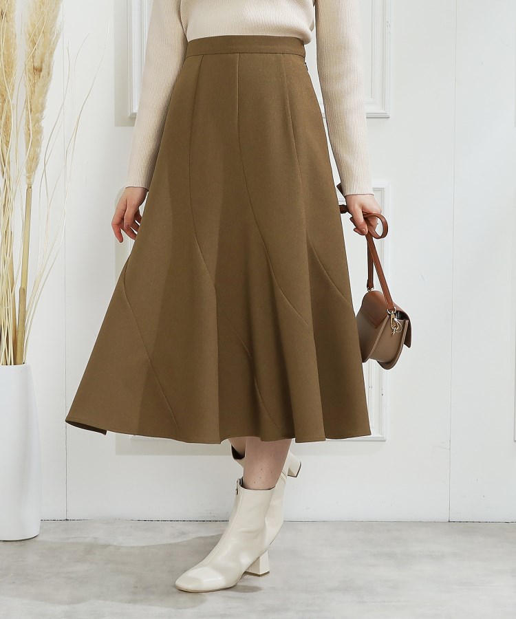 クチュールブローチ(Couture Brooch)の【サステナブル素材】エスカルゴフレアスカート6