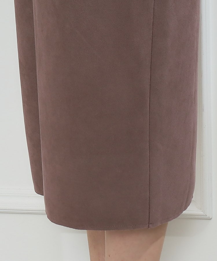 クチュールブローチ(Couture Brooch)の【オフィス・通勤にも】フェイクスエードダンボールスカート48