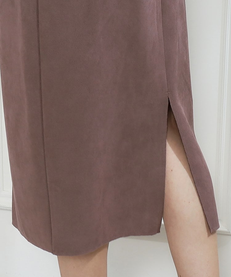 クチュールブローチ(Couture Brooch)の【オフィス・通勤にも】フェイクスエードダンボールスカート49