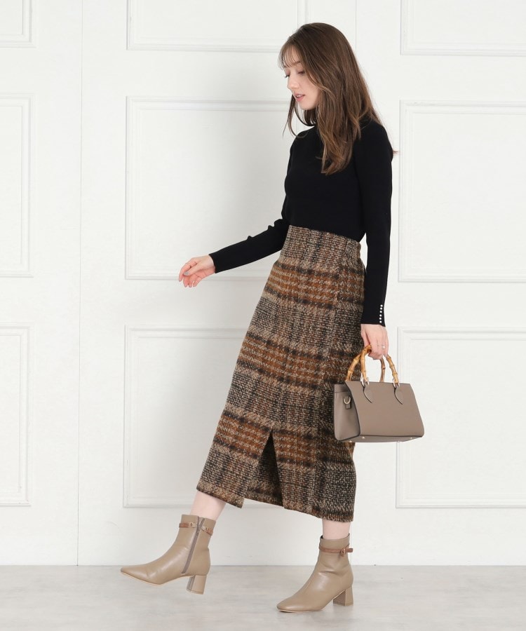 クチュールブローチ(Couture Brooch)のチェックタイトスカート2