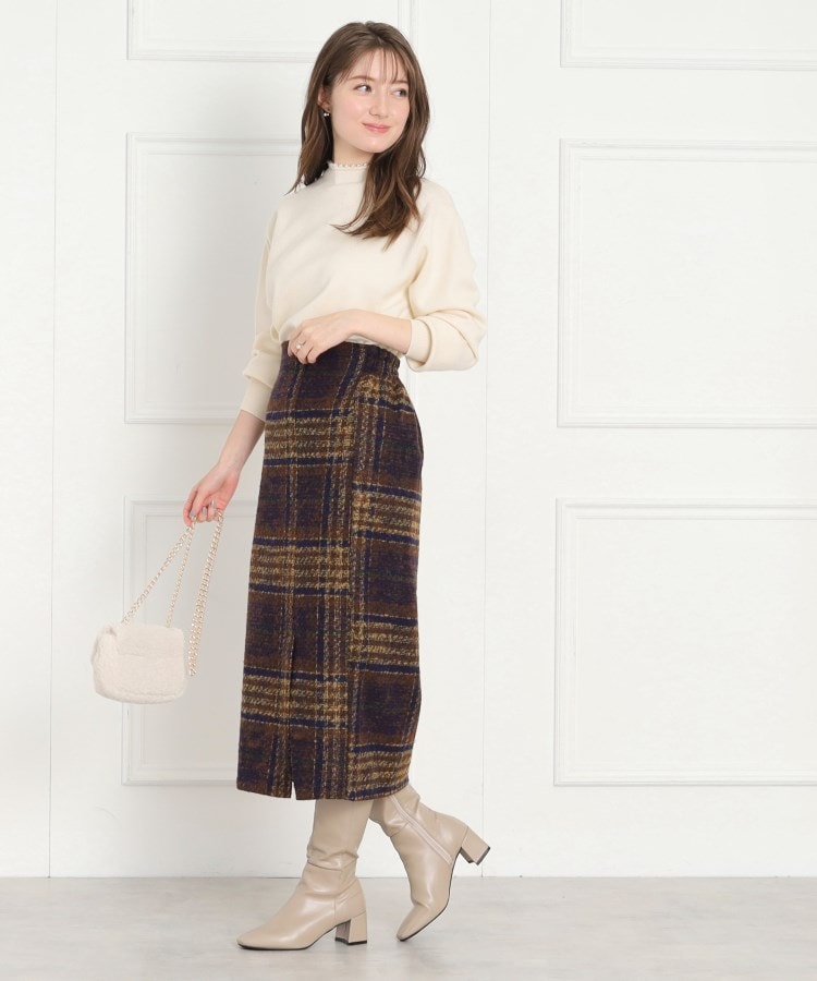 クチュールブローチ(Couture Brooch)のチェックタイトスカート5