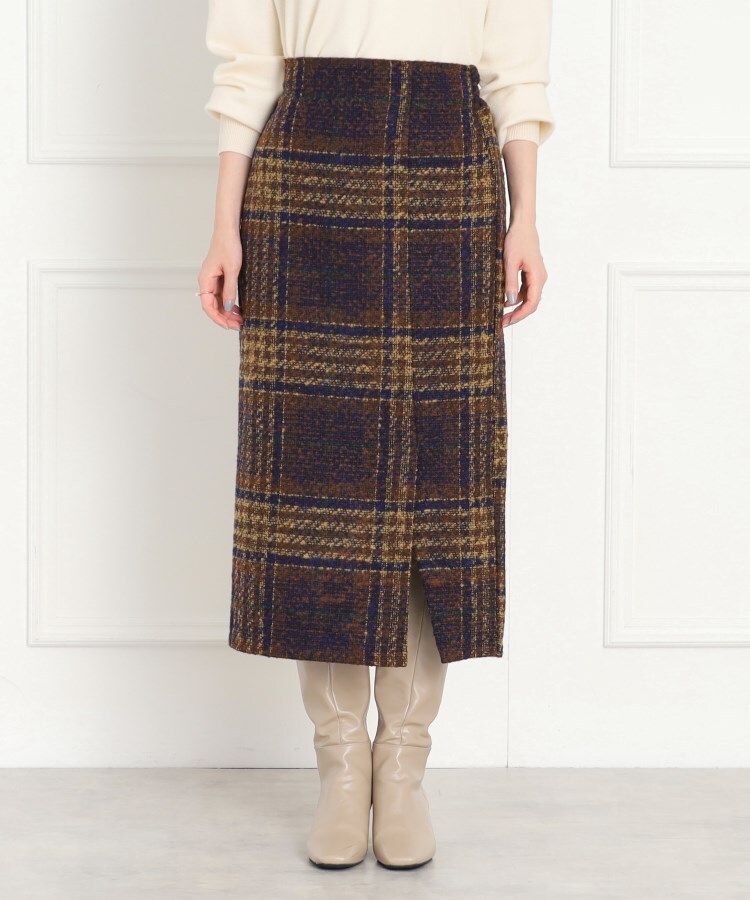 クチュールブローチ(Couture Brooch)のチェックタイトスカート11