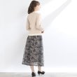 クチュールブローチ(Couture Brooch)の【S-LL/秋冬新色！】チュール刺繍フレアースカート18