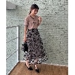 クチュールブローチ(Couture Brooch)の【S-LL/秋冬新色！】チュール刺繍フレアースカート26