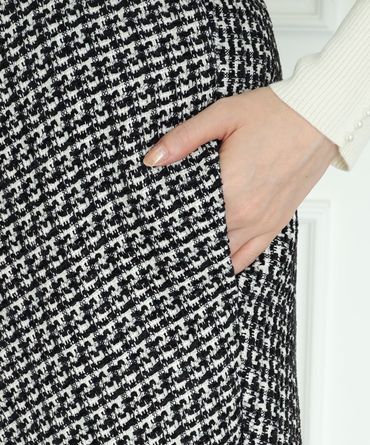 クチュールブローチ(Couture Brooch)の【秋冬ムードが高まる】ミックスツイードフレアースカート31