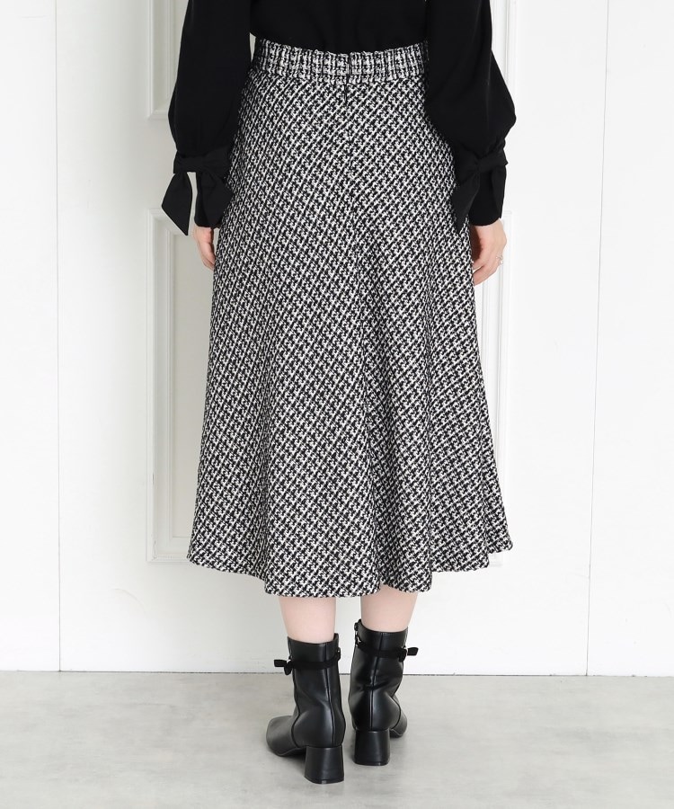 クチュールブローチ(Couture Brooch)の【秋冬ムードが高まる】ミックスツイードフレアースカート35