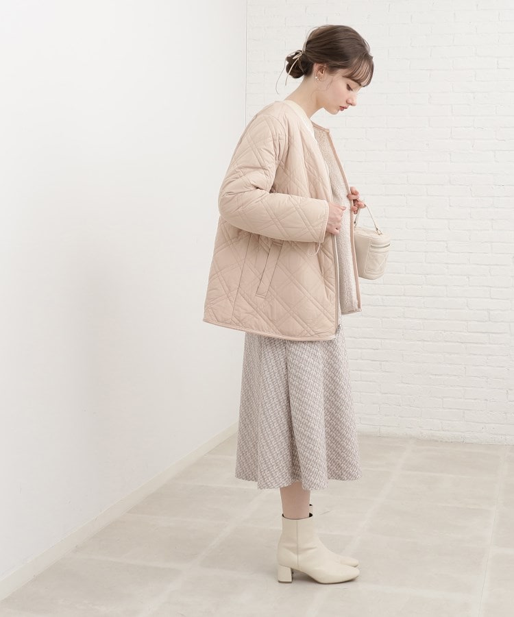 クチュールブローチ(Couture Brooch)の【大人女子のためのカジュアルアウター】機能中綿リバーシブルジャケット30